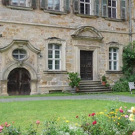Ferienzimmer Im Schloss Burgpreppach Bagian luar foto